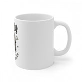 Ceramic Gorila Desing Printed Coffee Mug (Color: White, Capacity:330ml)